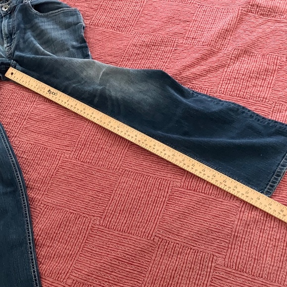 Brody Mens size W34L28.5 blue faded Jeans - Picture 9 of 15